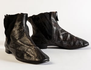 Queen Victoria’s elastic-sided boots from the 1850s, by shoemaker Joseph Box