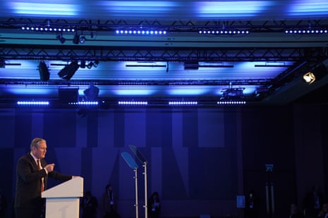 Keir Starmer speaking at the CBI conference.