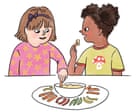 Is it true that … double-dipping food is unhygienic?
