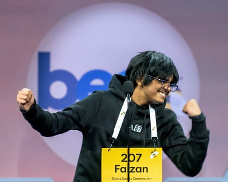 National Spelling Bee finals: nine finalists compete for orthographic glory – live buildup