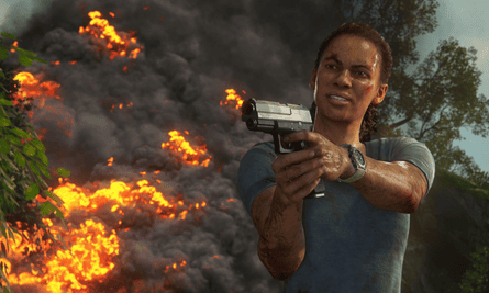 Nadine in Uncharted: The Lost Legacy.