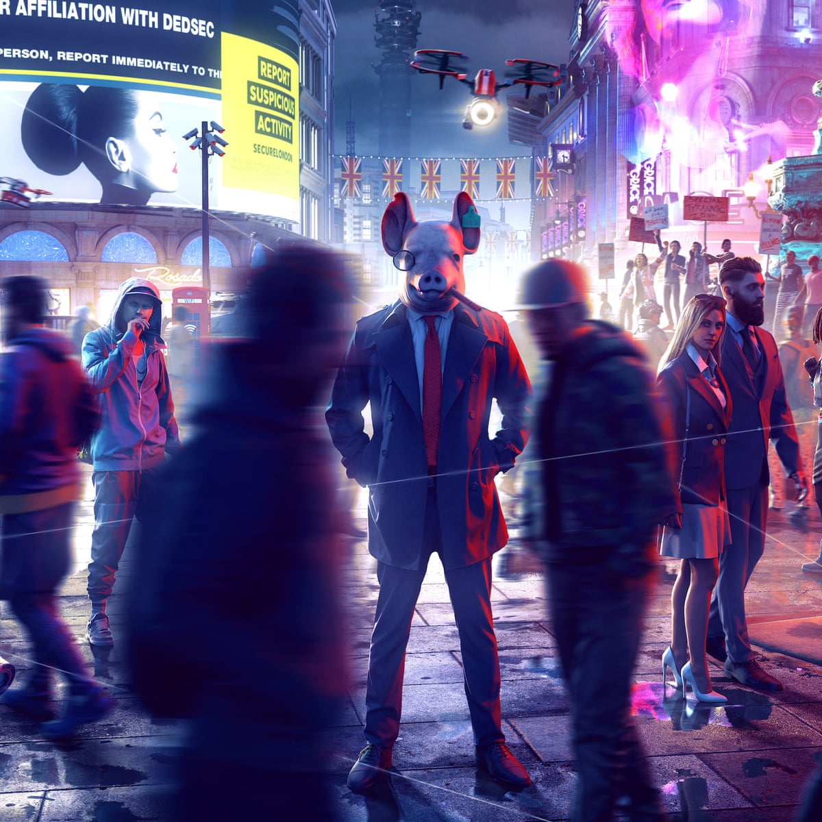 Watch Dogs Legion Review Fight Fascism In A Futuristic London Games The Guardian