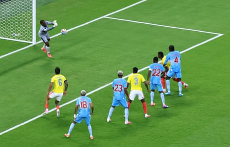 Lionel Mpasi in action