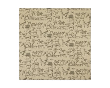 Andrew Martin ark parchment animal-inspired wallpaper design