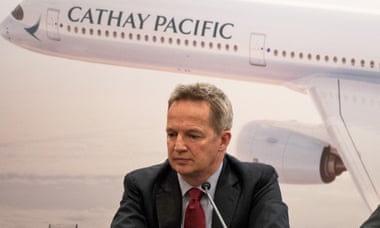 Rupert Hogg resigned as Cathay Pacific chief executive