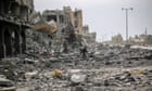Unicef official tells of ‘utter annihilation’ after travelling length of Gaza
