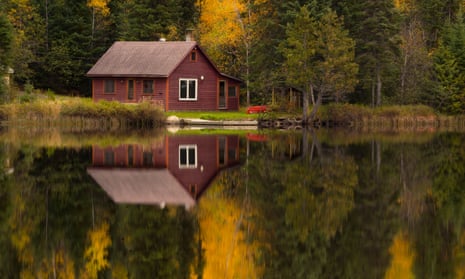 Isolation … a cabin by Clearwater Lake in northern Minnesota.