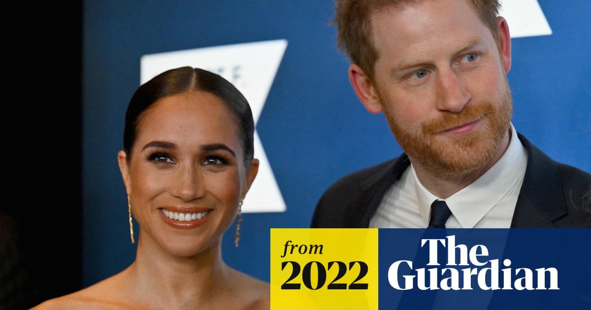 Harry and Meghan win racial justice and mental health award