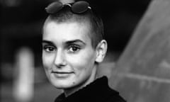 Sinéad O’Connor in the Netherlands in 1990.