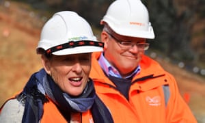 Liberal candidate for Eden-Monaro Fiona Kotvojs with prime minister Scott Morrison