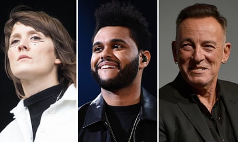 Cate Le Bon, the Weeknd and Bruce Springsteen.