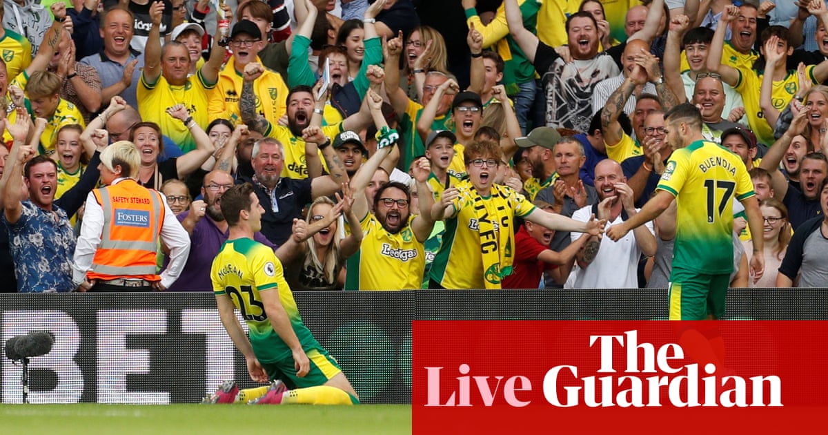 Norwich City v Manchester City: Premier League – live!