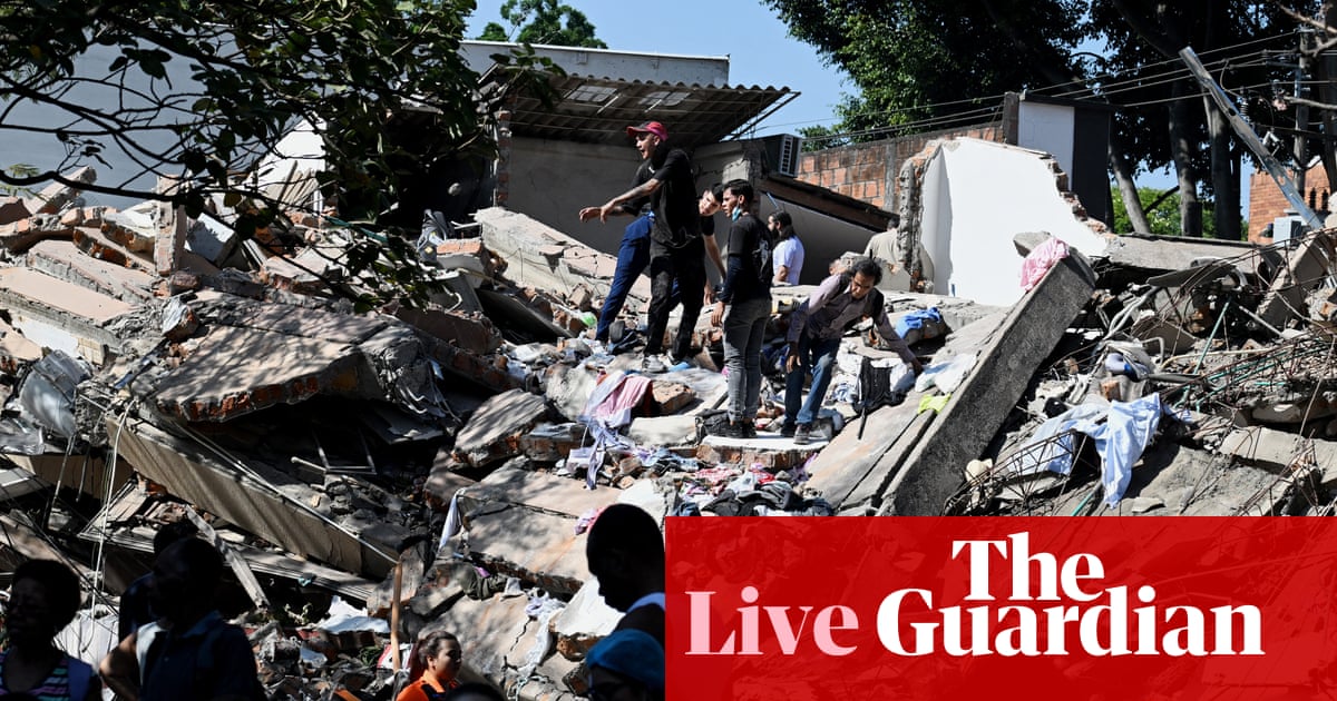More than 70 dead and buildings collapsed after 7.4-magnitude earthquake shakes Colombia – latest news