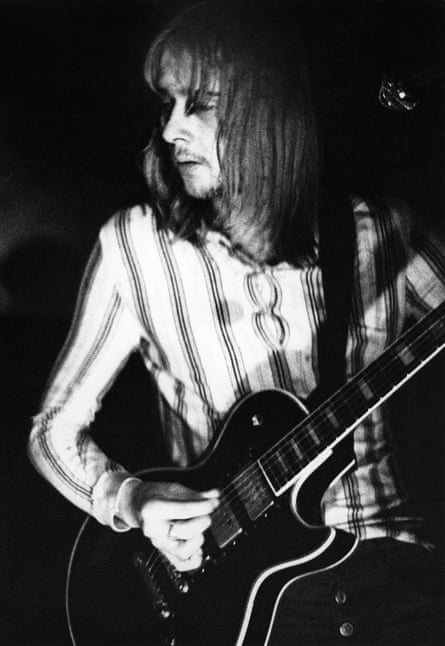 Danny Kirwan performing with Fleetwood Mac in 1972.