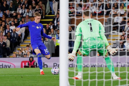 Cole Palmer scores against Fulham
