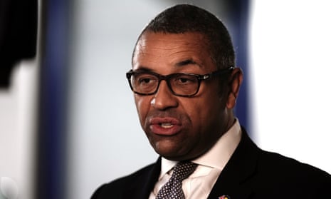 James Cleverly, the foreign secretary