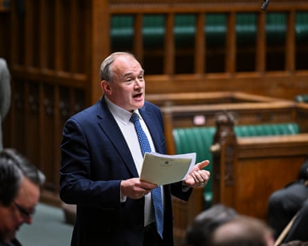 Ed Davey speaks in the House of Commons.