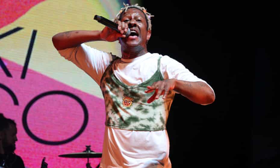 Mykki Blanco: ‘I’ve helped to push open some doors. It’s a cool feeling’ | Rap 1 Blanco performing in Los Angeles earlier this month.