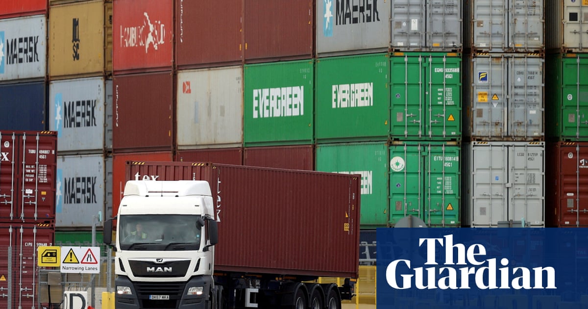 UK exports to EU fell by £20bn last year, new ONS data shows