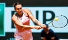 French Open 2023 semi-final: Karolina Muchova v Aryna Sabalenka – live