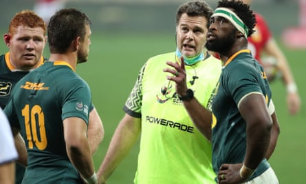 Rassie Erasmus and Siya Kolisi