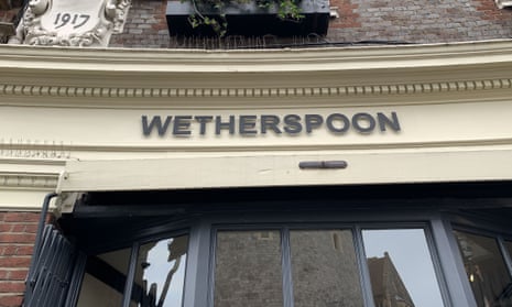 The Wetherspoon King and Castle pub in Windsor.