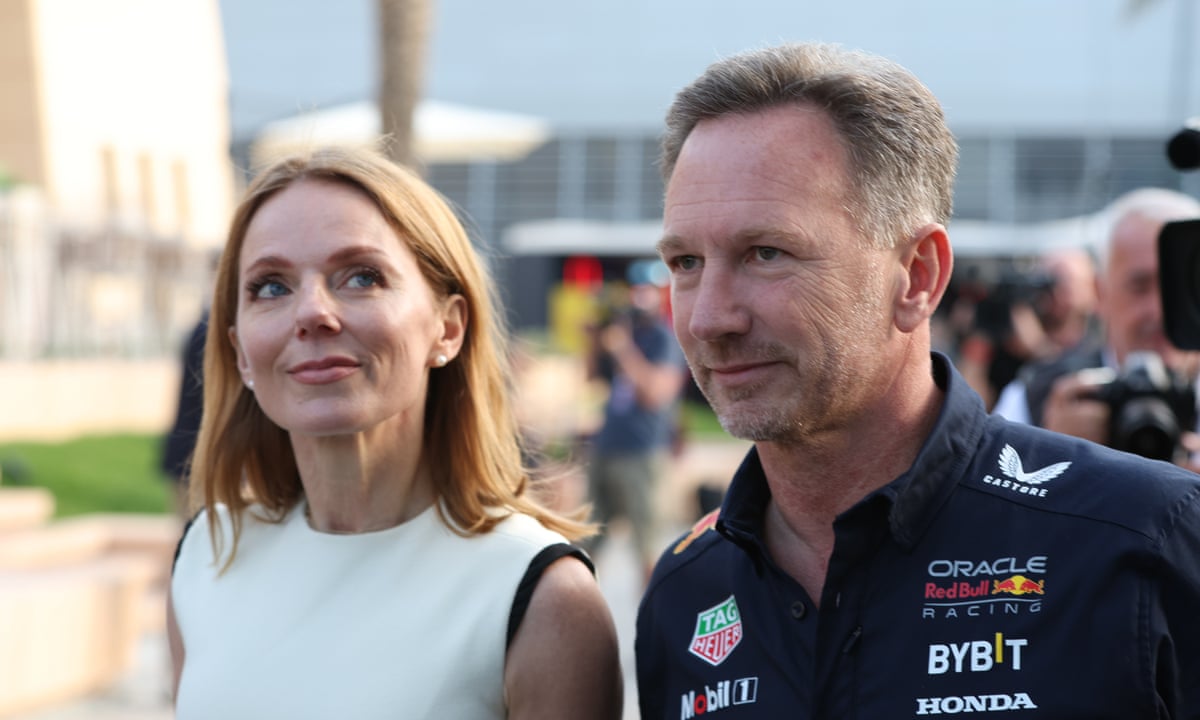 Geri Horner and husband Christian appear together at F1 grand prix amid alleged messages leak | Geri Horner | The Guardian