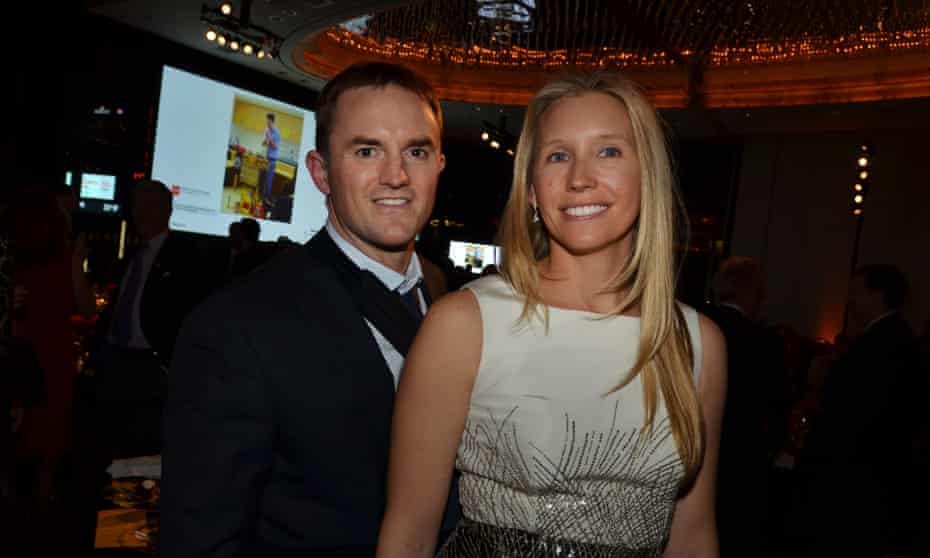 Chase Coleman, the founder of Tiger Global Management, left, with his wife, Stephanie.