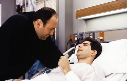 Caring relationship …Imperioli with the late James Gandolfini in the series two episode From Where to Eternity.