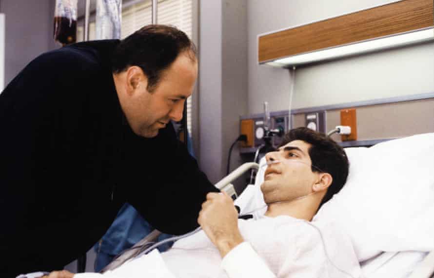 Sopranos star Michael Imperioli: ‘I thought they were going to fire me’ | The Sopranos 5 Caring relationship …Imperioli with the late James Gandolfini in the series two episode From Where to Eternity.