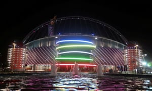 The Khalifa international stadium in Doha.