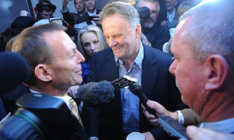 Tony Abbott and Mark Latham