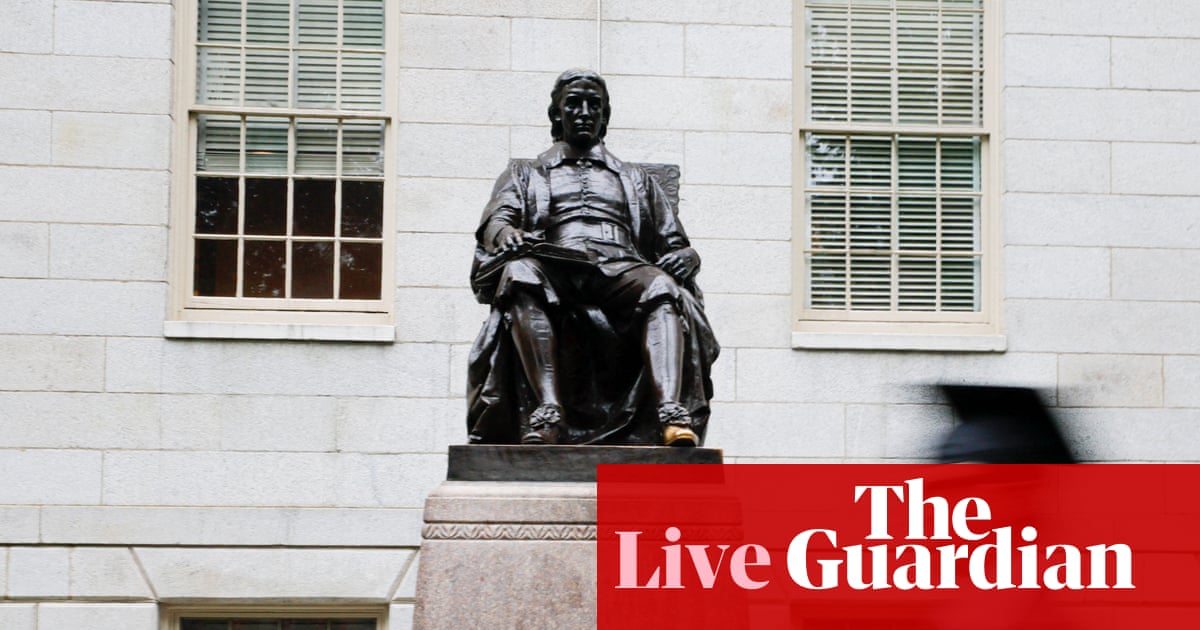 Judge sides with Harvard and orders Trump to reverse billions in funding cuts – US politics live