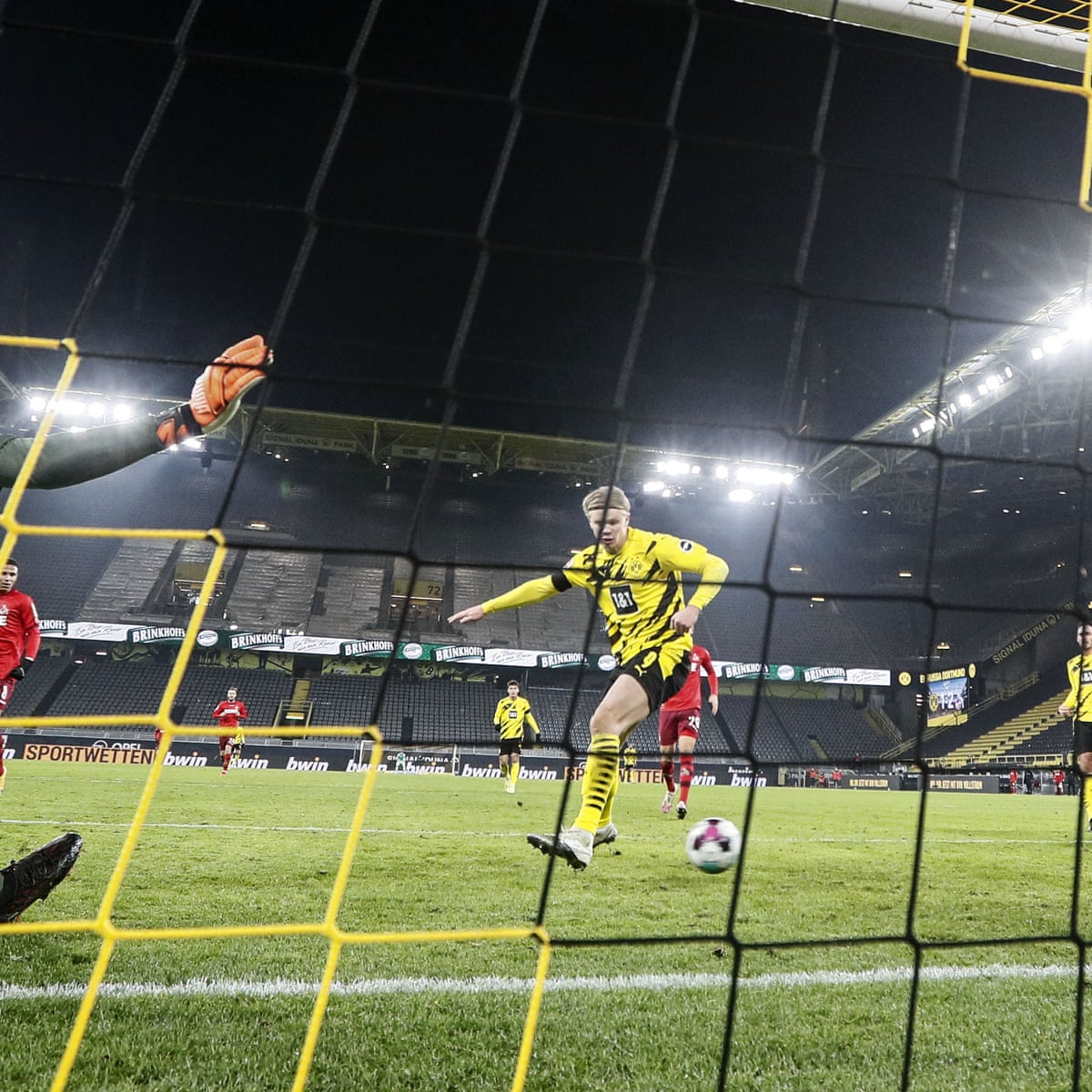 Koln Rejoice In Miracle Of Dortmund Sealed By Haaland S Incredible Miss Bundesliga The Guardian