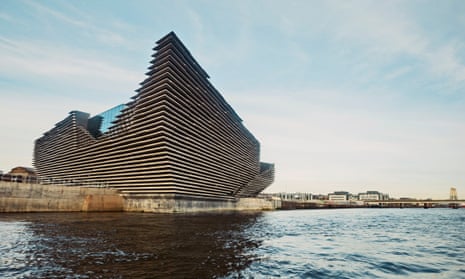 V&amp;A Dundee on the banks of the river Tay.