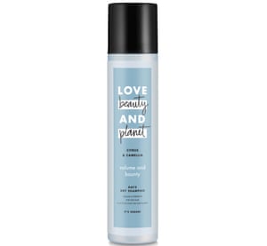 Love Beauty and Planet Volume and Bounty Citrus and Camelia Dry Shampoo