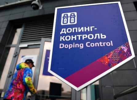 The Doping Control station during the Sochi 2014 Olympic Games in Russia.