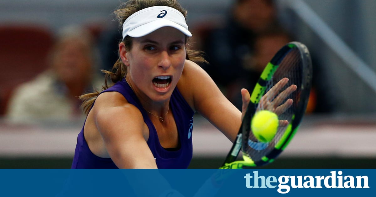 Britain's Johanna Konta beaten in China Open final by Agnieszka Radwanska