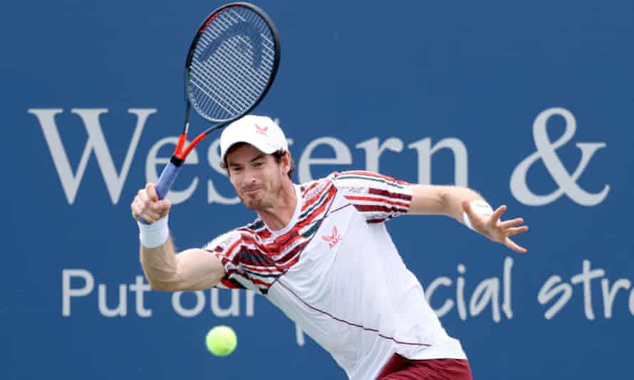 Andy Murray lost to Hubert Hurkacz in the second round of the Cincinnati Masters