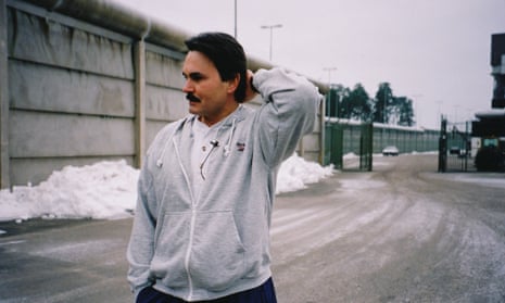 John Ausonius in Tidaholm prison, Sweden, in January 2001