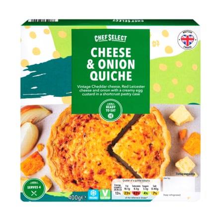 Chef Select Cheese & Onion Quiche