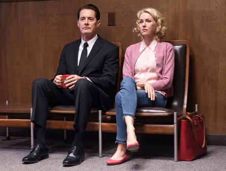 Kyle MacLachlan and Naomi Watts in Twin Peaks: The Return (2017)