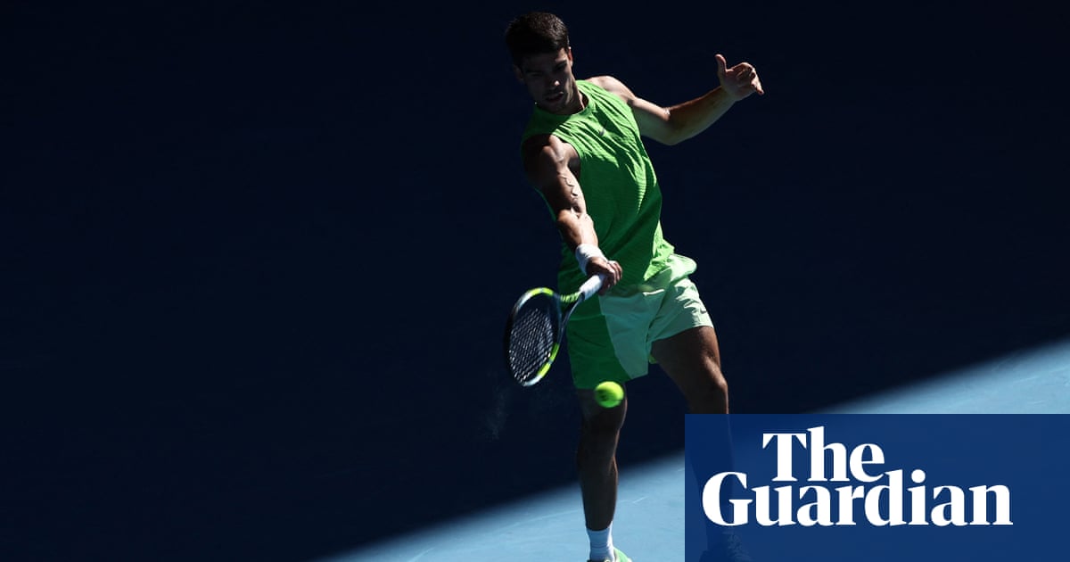 Carlos Alcaraz marches on at Australian Open after golfing with Roger Federer