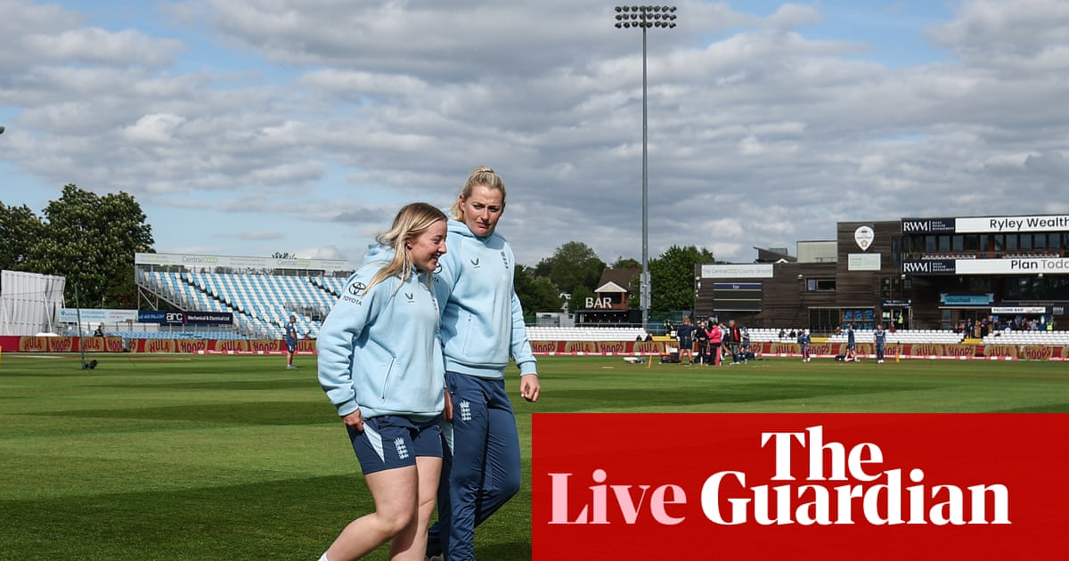 England v New Zealand: first women’s T20 cricket international – live