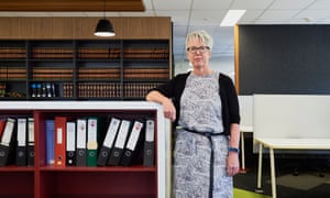 Helen Gibbons, secretary for United Voice.