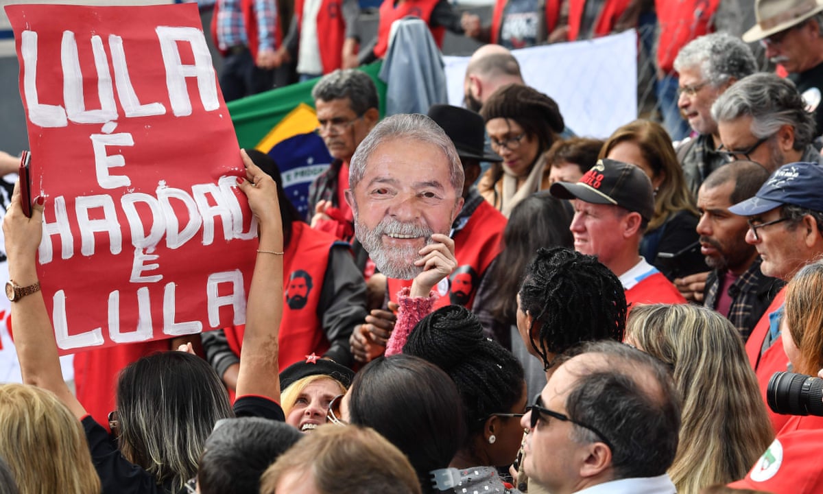 Jailed leftwing leader Lula drops out of Brazil presidential ...