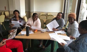 Care workers training at Hotel Rembrandt, in Weymouth.