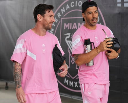 Lionel Messi (left) and Luis Suárez lead an ageing Inter Miami attack at the Club World Cup.