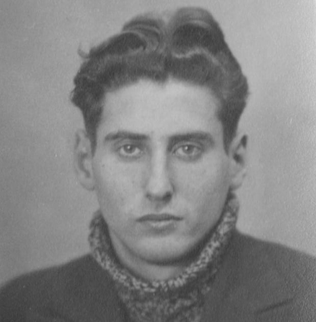 Mischka aged 21 in 1943.