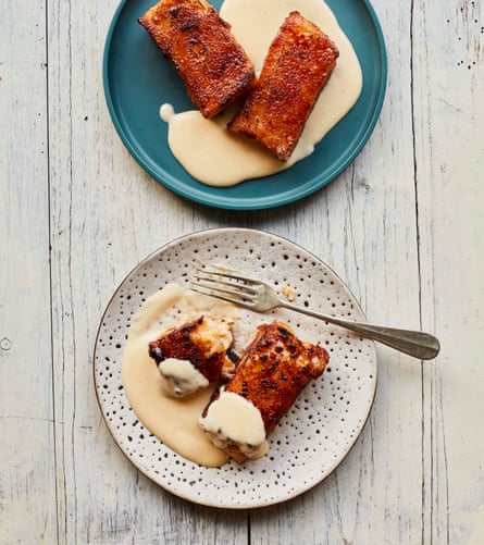 Torrijas, a Spanish fried-custard-bread snack best served cold.